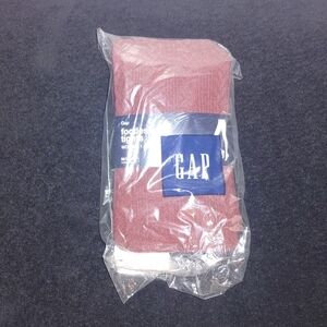Gap footless tights m/l red